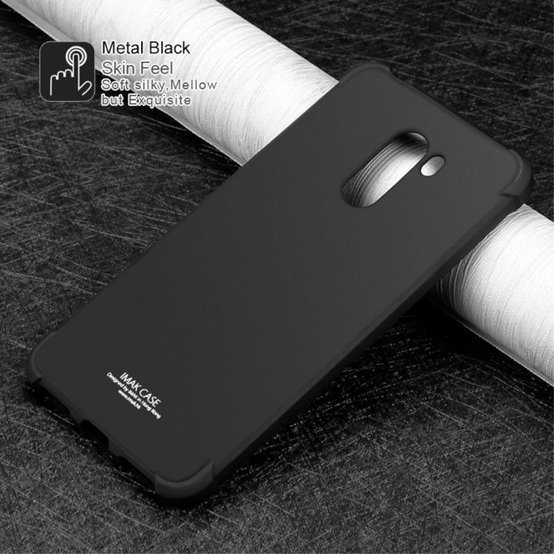 Hoesje Xiaomi Pocophone F1 Transparant Imak Zijdeachtig