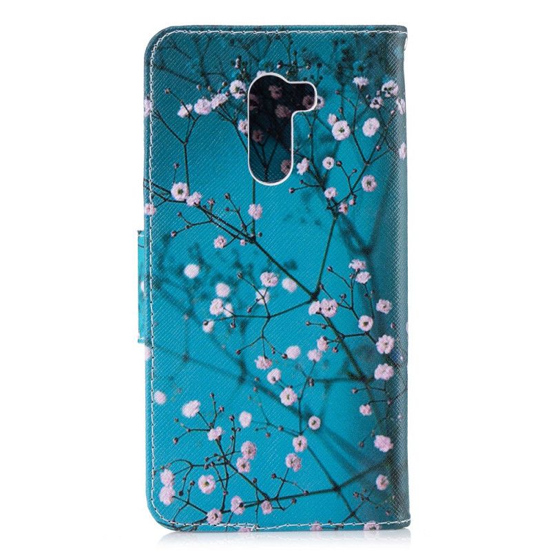 Leren Hoesje Xiaomi Pocophone F1 Bloeiende Boom