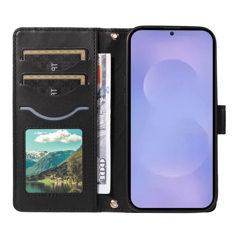 Bescherming Hoesje Samsung Galaxy S26 Gewatteerd Met Bandjes