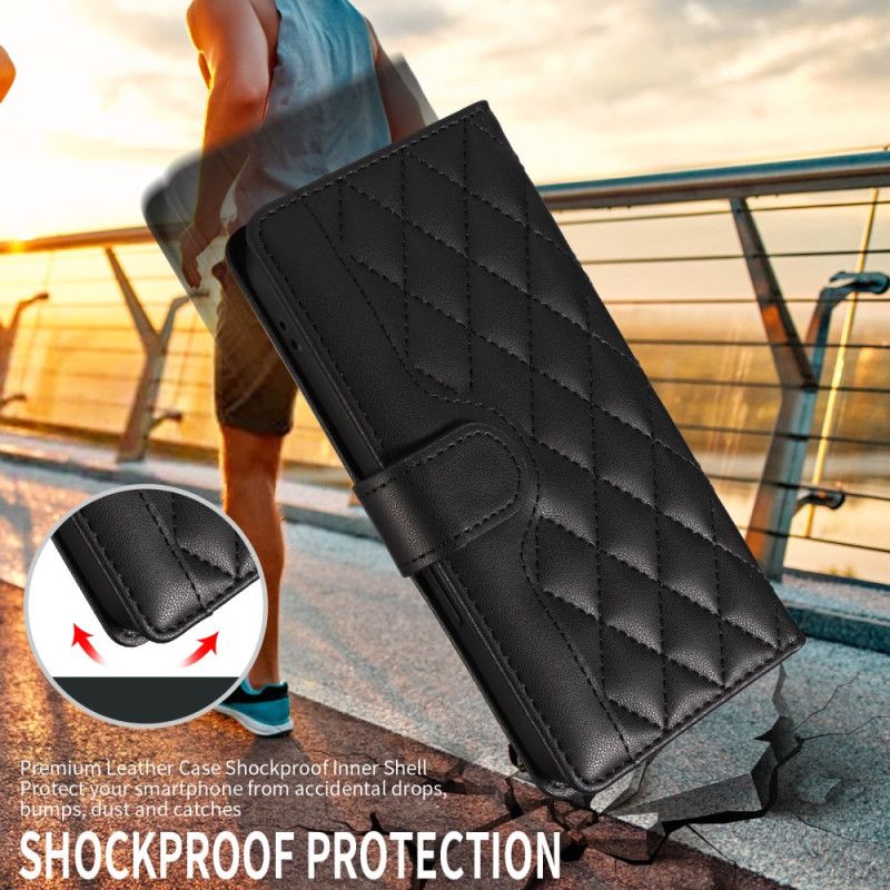 Bescherming Hoesje Samsung Galaxy S26 Gewatteerd Met Bandjes