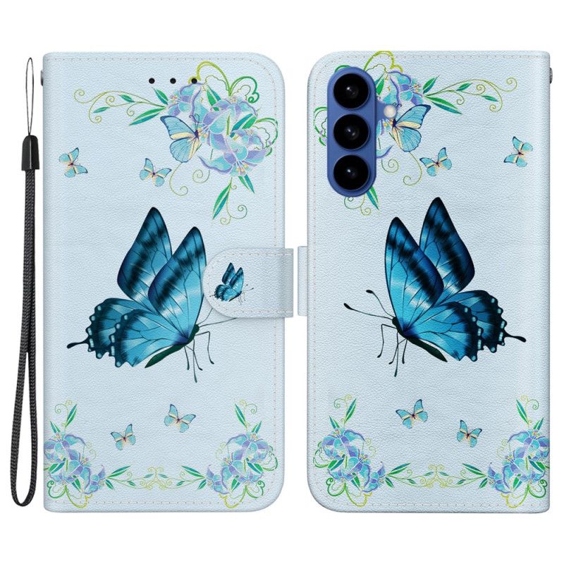 Bescherming Hoesje Samsung Galaxy S26 Kleine Blauwe Vlinder