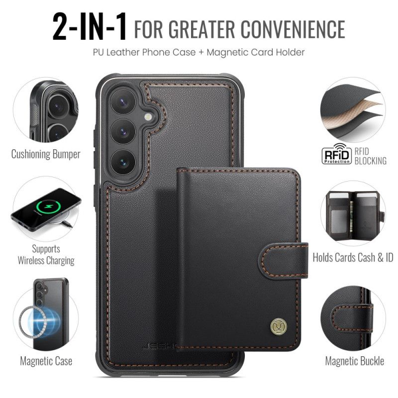 Case Hoesje Samsung Galaxy S26 Telefoonhoesje Jeehood Kaarthouder