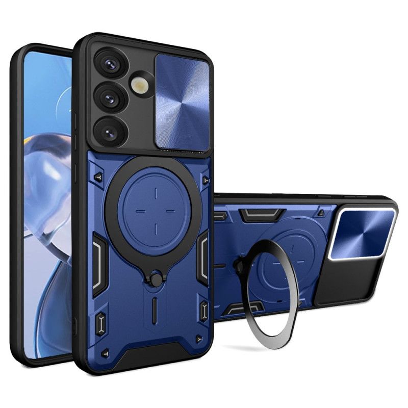 Case Hoesje Samsung Galaxy S26 Telefoonhoesje Schuifbare Camerastandaard En Hoes