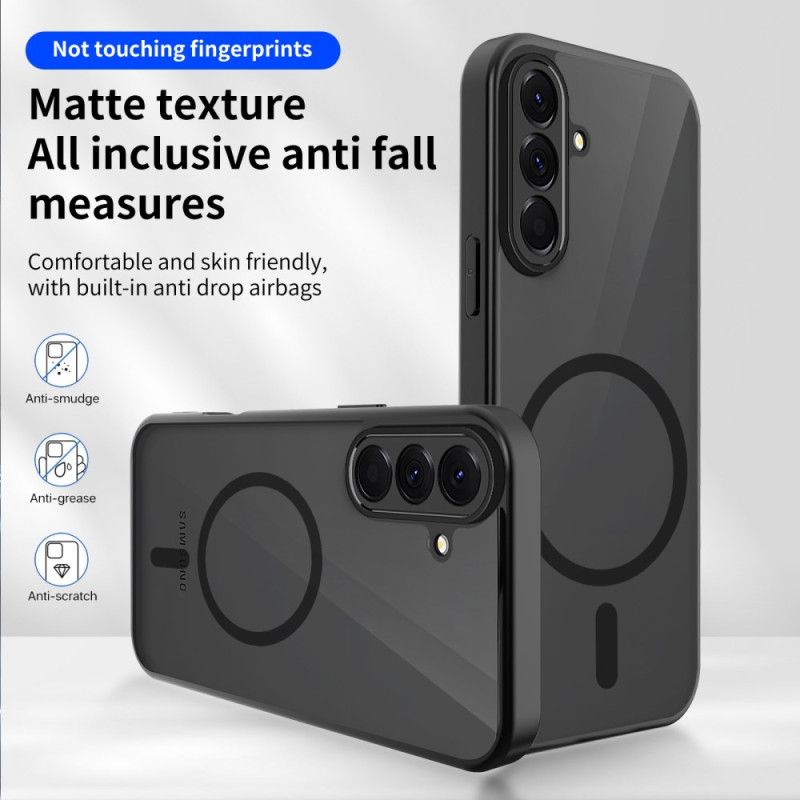 Cover Hoesje Samsung Galaxy S26 Telefoonhoesje Doorzichtige Magnetische Anti-val Hoes