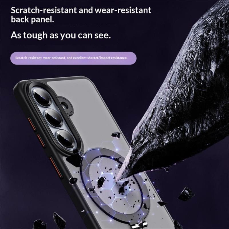 Cover Hoesje Samsung Galaxy S26 Telefoonhoesje Geïntegreerde Magnetische Houder