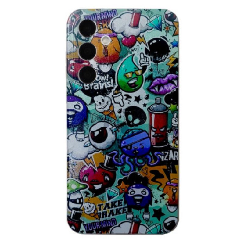 Cover Hoesje Samsung Galaxy S26 Telefoonhoesje Graffiti