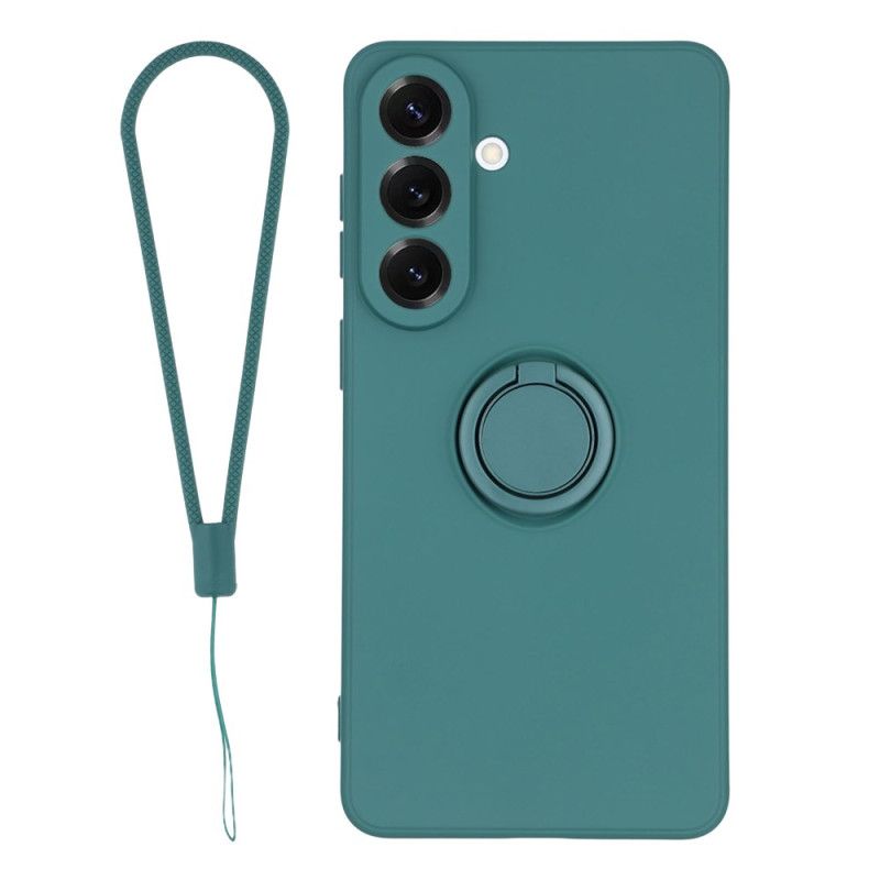 Cover Hoesje Samsung Galaxy S26 Telefoonhoesje Siliconen Bandje