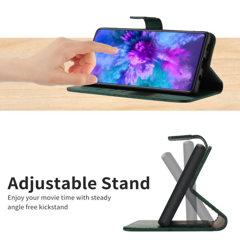 Flip Case Leren Samsung Galaxy S26 Diamanten