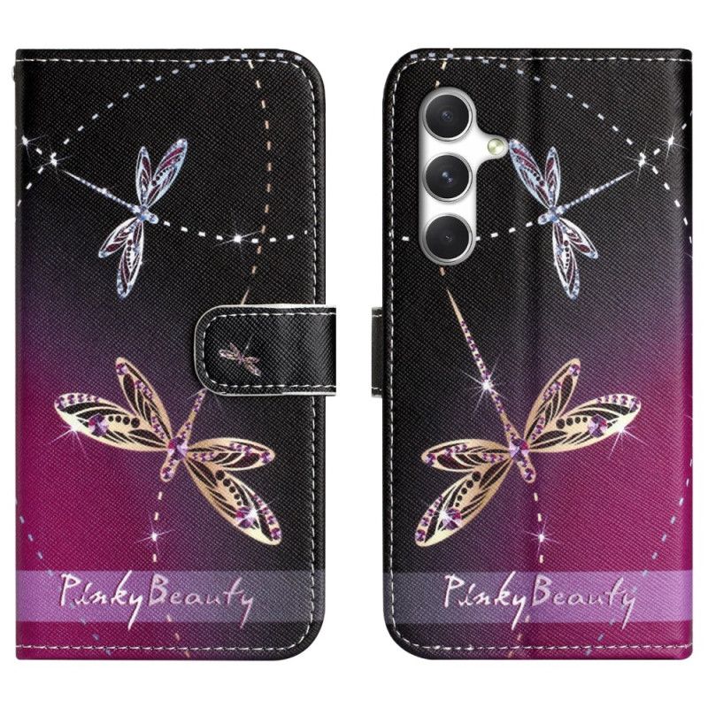 Flip Case Leren Samsung Galaxy S26 Libellen
