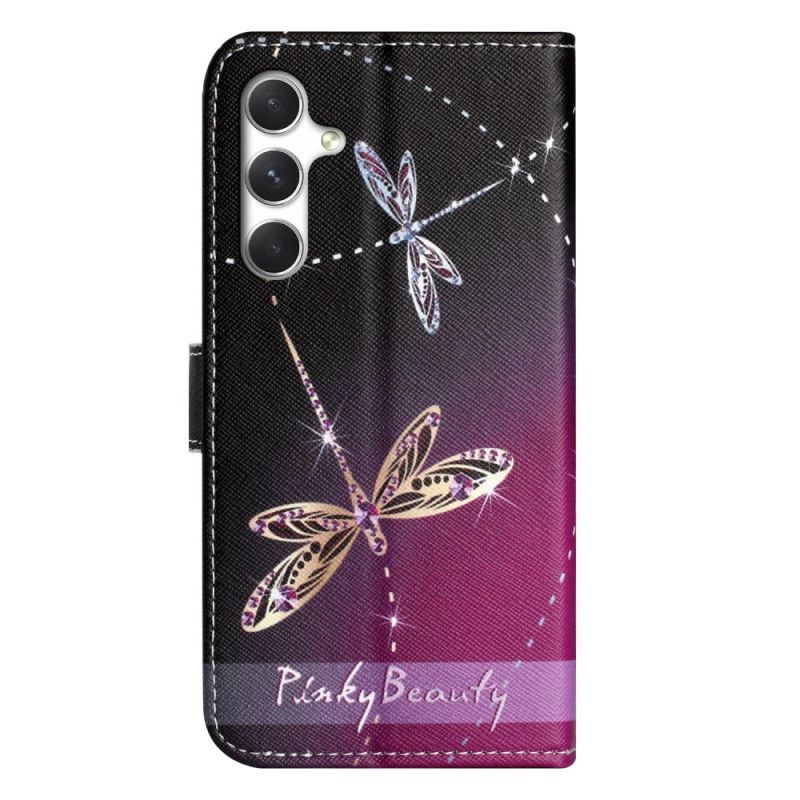 Flip Case Leren Samsung Galaxy S26 Libellen