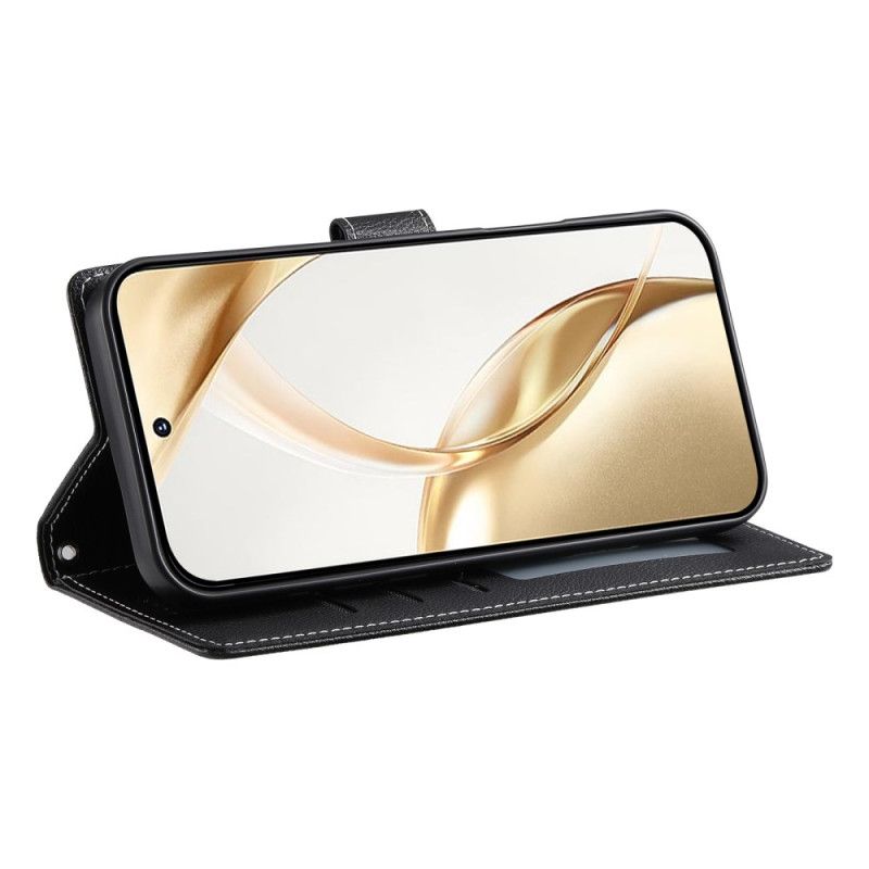 Flip Case Leren Samsung Galaxy S26 Lychee-textuur