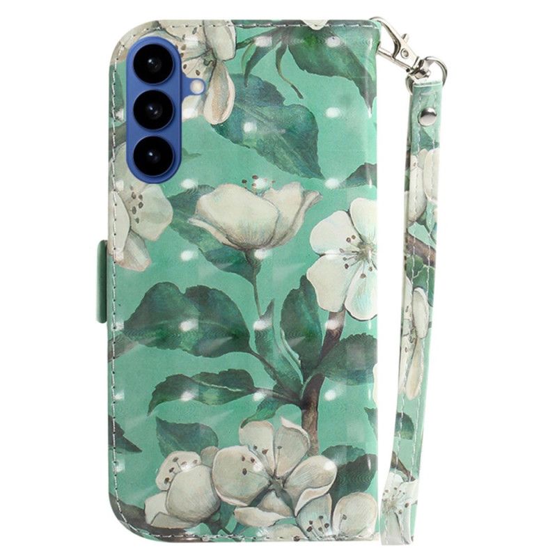 Folio-hoesje Samsung Galaxy S26 Aquarelbloemen