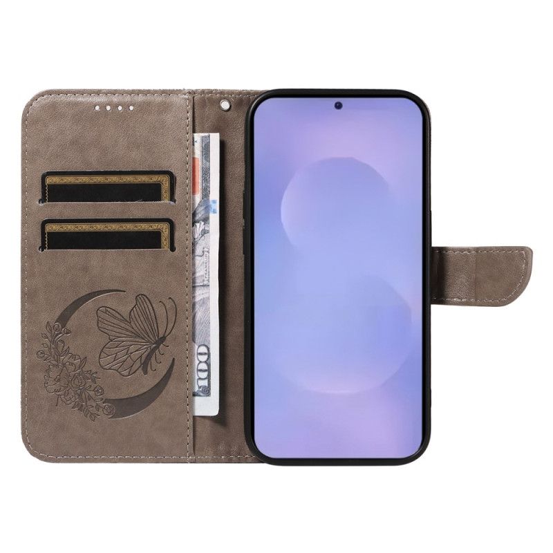 Folio-hoesje Samsung Galaxy S26 Grafische Vlinder