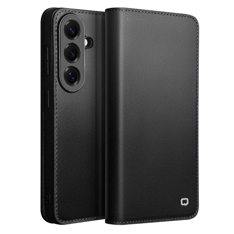 Folio-hoesje Samsung Galaxy S26 Qialino Matte Leren Portemonnee