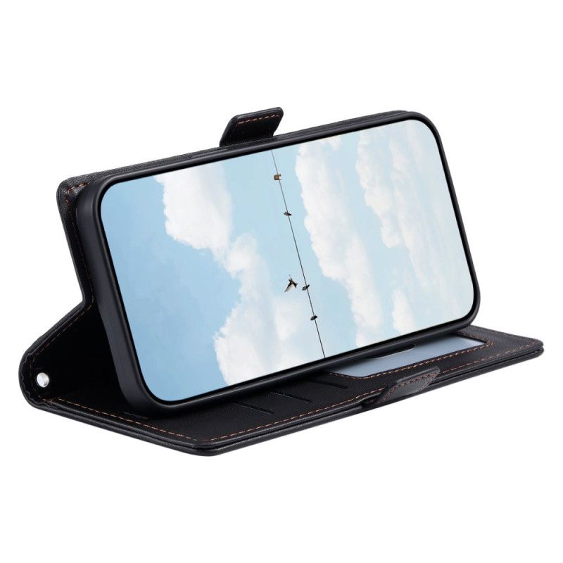 Folio-hoesje Samsung Galaxy S26 Telefoonhoesje Gewatteerd Met Bandje