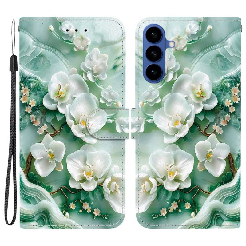 Folio-hoesje Samsung Galaxy S26 Telefoonhoesje Jade Bloemen