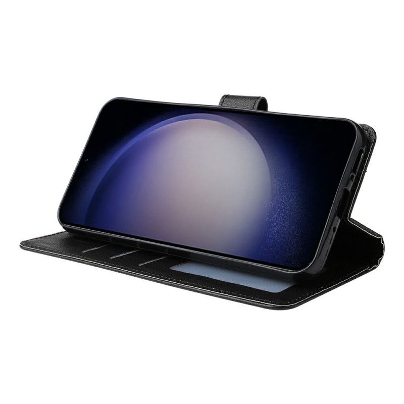 Folio-hoesje Samsung Galaxy S26 Telefoonhoesje Leerlook