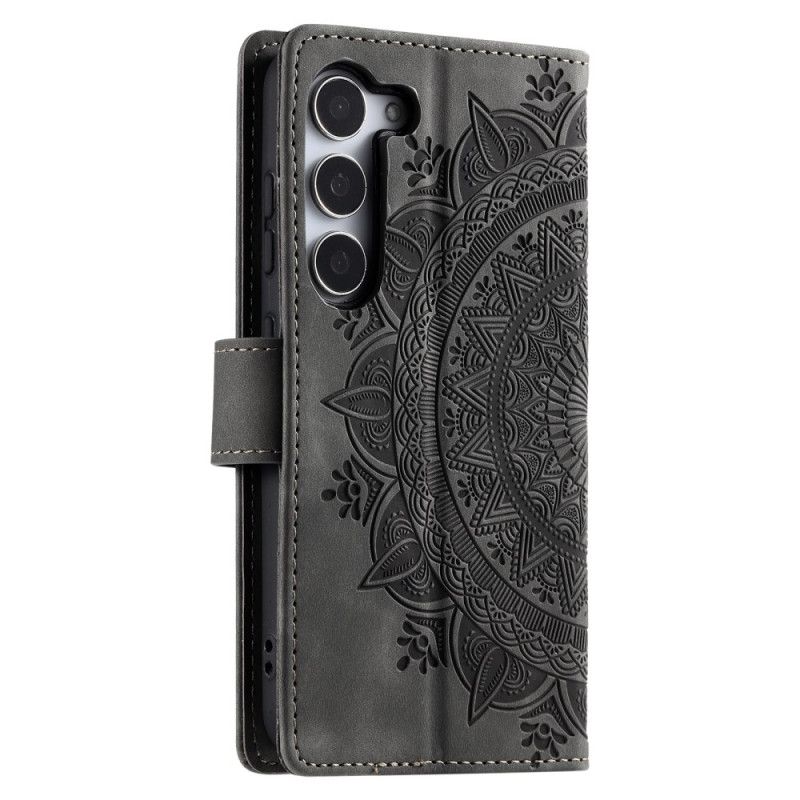 Folio-hoesje Samsung Galaxy S26 Telefoonhoesje Mandala Suède-effect