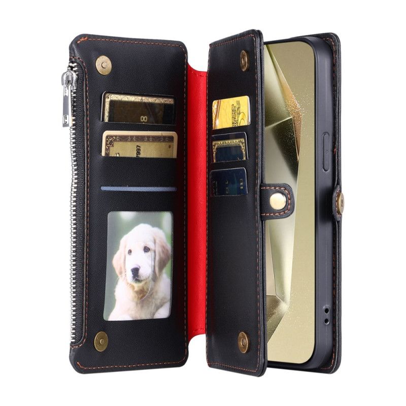 Folio-hoesje Samsung Galaxy S26 Telefoonhoesje Premium Design