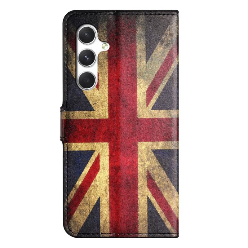 Folio-hoesje Samsung Galaxy S26 Telefoonhoesje Vintage Britse Vlag