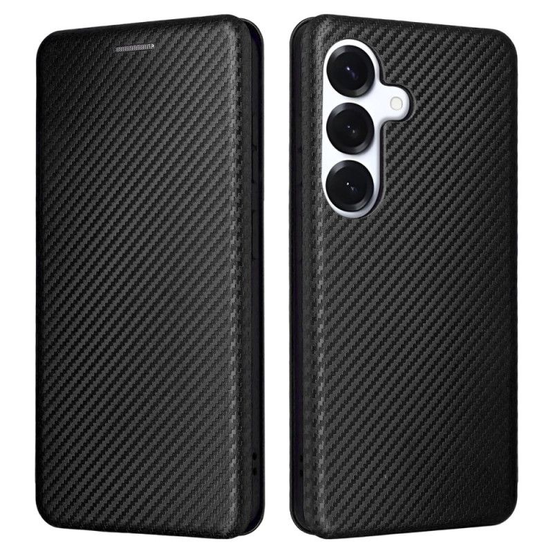 Folio-hoesje Voor Samsung Galaxy S26 Carbon Met Vezelstructuur