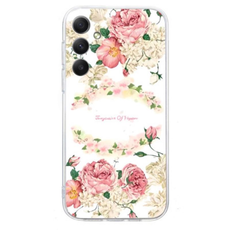 Hoesje Samsung Galaxy S26 Bloemen Bescherming Hoesje