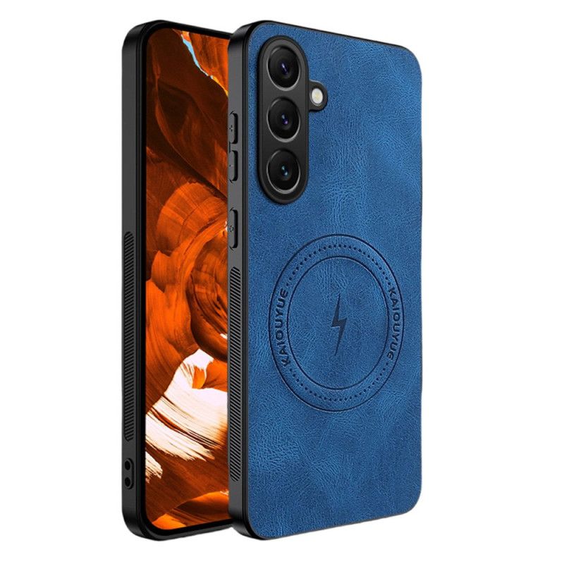 Hoesje Samsung Galaxy S26 Magnetisch Met Leerlook Bescherming Hoesje