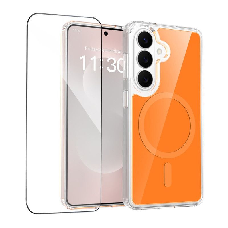 Hoesje Samsung Galaxy S26 Magnetisch Met Schokbestendig Gehard Glas