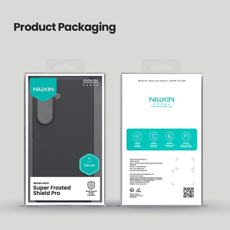 Hoesje Samsung Galaxy S26 Nillkin Frosted Shield Pro Portemonnee