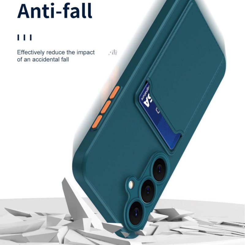 Hoesje Samsung Galaxy S26 Siliconen Met Kaarthouder Bescherming Hoesje