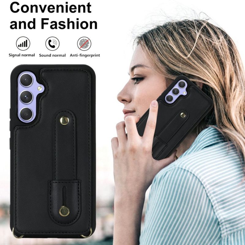 Hoesje Voor Samsung Galaxy S26 Kaarthouder En Schouderriem