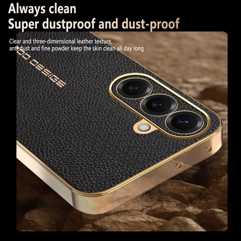 Hoesje Voor Samsung Galaxy S26 Lychee Textuur