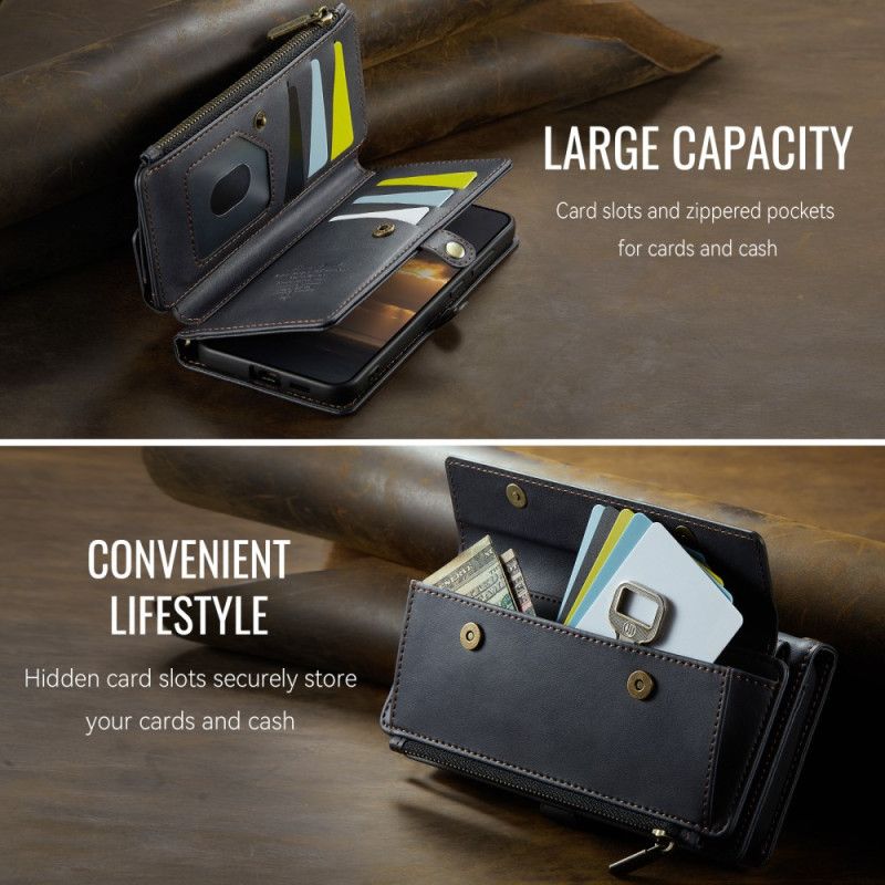 Leren Hoesje Samsung Galaxy S26 Caseme Portemonneehoesje Bescherming Hoesje