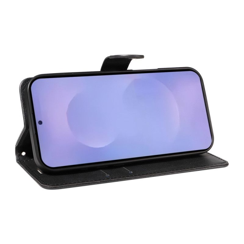 Leren Hoesje Samsung Galaxy S26 Effen Kunstleer Bescherming Hoesje