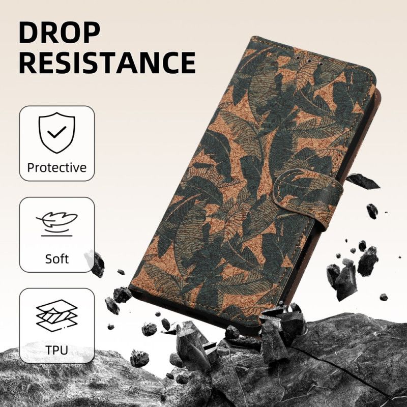 Leren Hoesje Samsung Galaxy S26 Etnisch Ontwerp Bescherming Hoesje