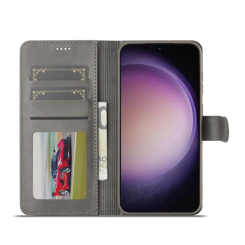 Leren Hoesje Samsung Galaxy S26 Leertextuur Lc.imeeke Bescherming Hoesje