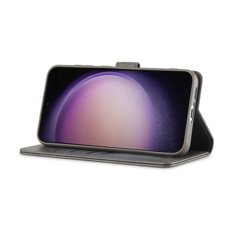 Leren Hoesje Samsung Galaxy S26 Leertextuur Lc.imeeke Bescherming Hoesje