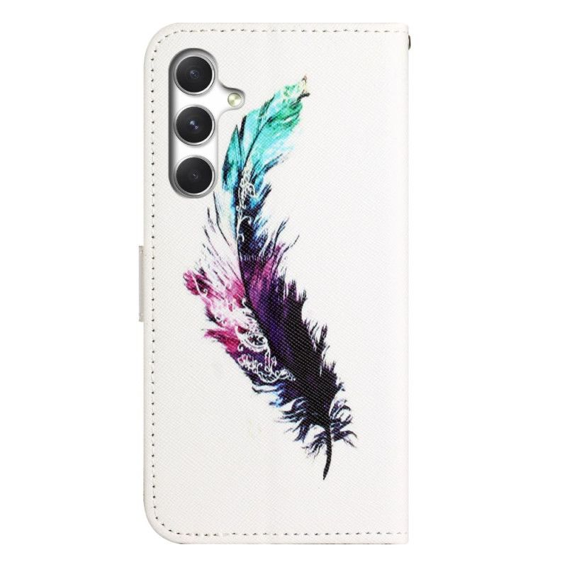 Leren Hoesje Samsung Galaxy S26 Verenontwerp Bescherming Hoesje