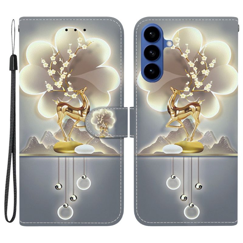 Leren Hoesje Voor Samsung Galaxy S26 Hert