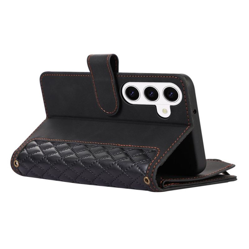 Leren Hoesje Voor Samsung Galaxy S26 Portemonnee Met 9 Kaartsleuven