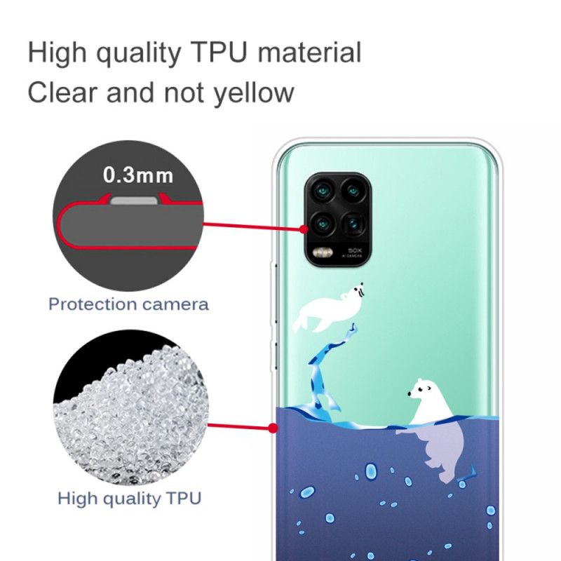 Case Hoesje Xiaomi Mi 10 Lite Telefoonhoesje Zeespelen