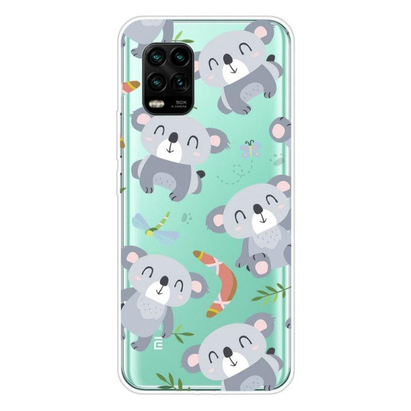Cover Hoesje Xiaomi Mi 10 Lite Telefoonhoesje Schattige Koala'S