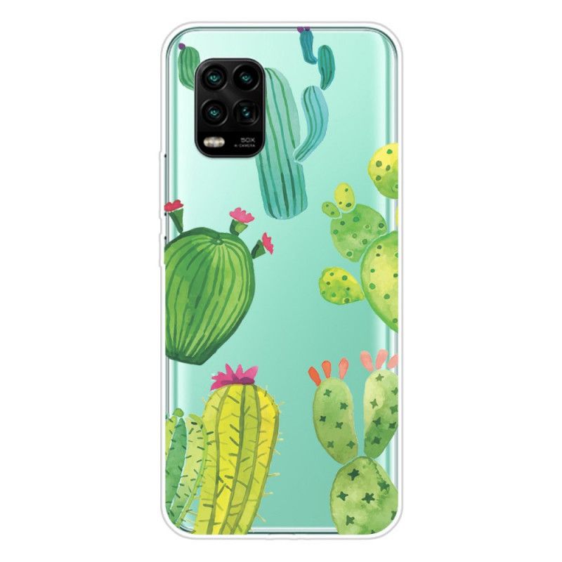 Hoesje voor Xiaomi Mi 10 Lite Aquarel Cactus