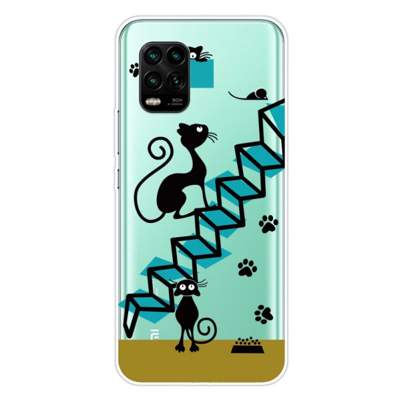 Hoesje voor Xiaomi Mi 10 Lite Grappige Katten