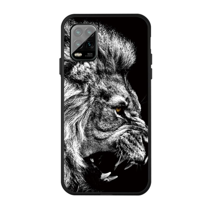Hoesje voor Xiaomi Mi 10 Lite Woeste Leeuw