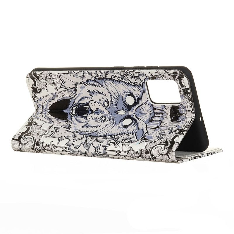 Leren Hoesje Xiaomi Mi 10 Lite Woeste Dieren