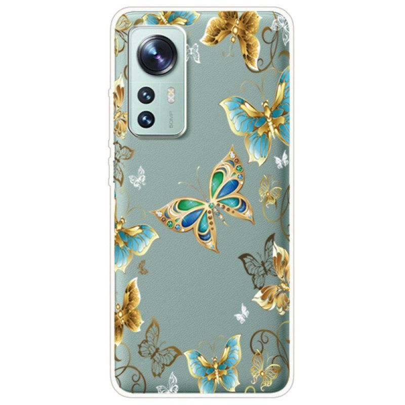 Hoesje voor Xiaomi 12 / 12X Vlucht Van Vlinders