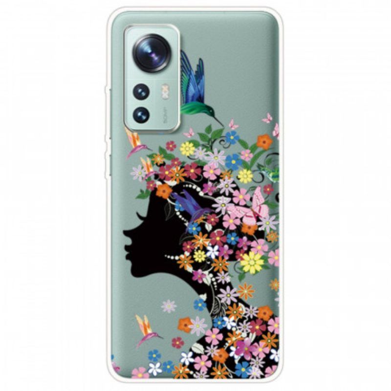 Telefoonhoesje voor Xiaomi 12 / 12X Mooi Bloemhoofd