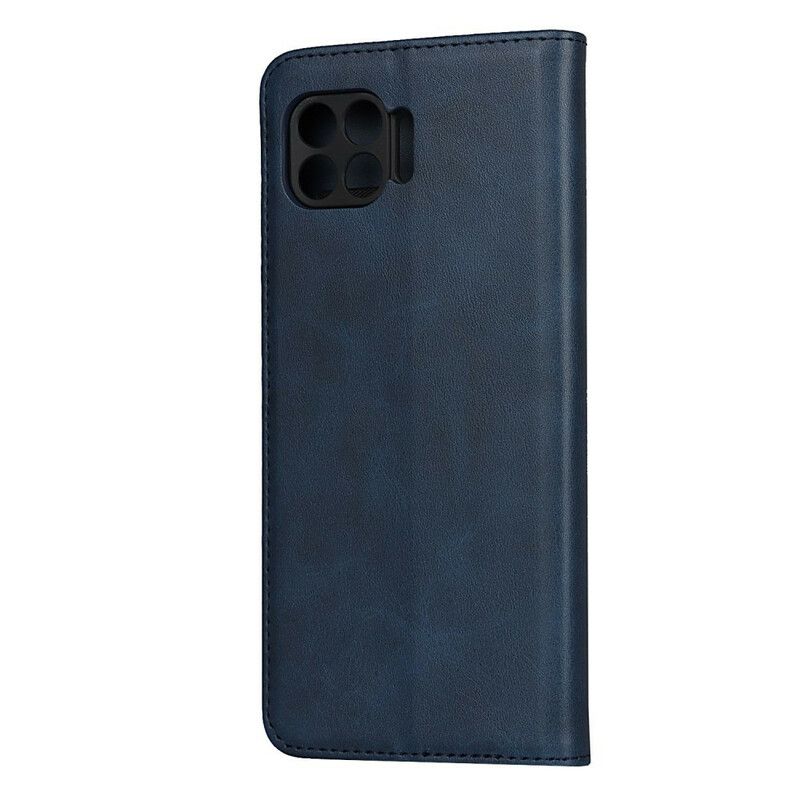 Folio-hoesje Voor Moto G 5g Plus Fijne Leerstijl