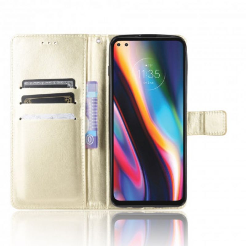 Leren Hoesje Moto G 5g Plus Flitsend Kunstleer